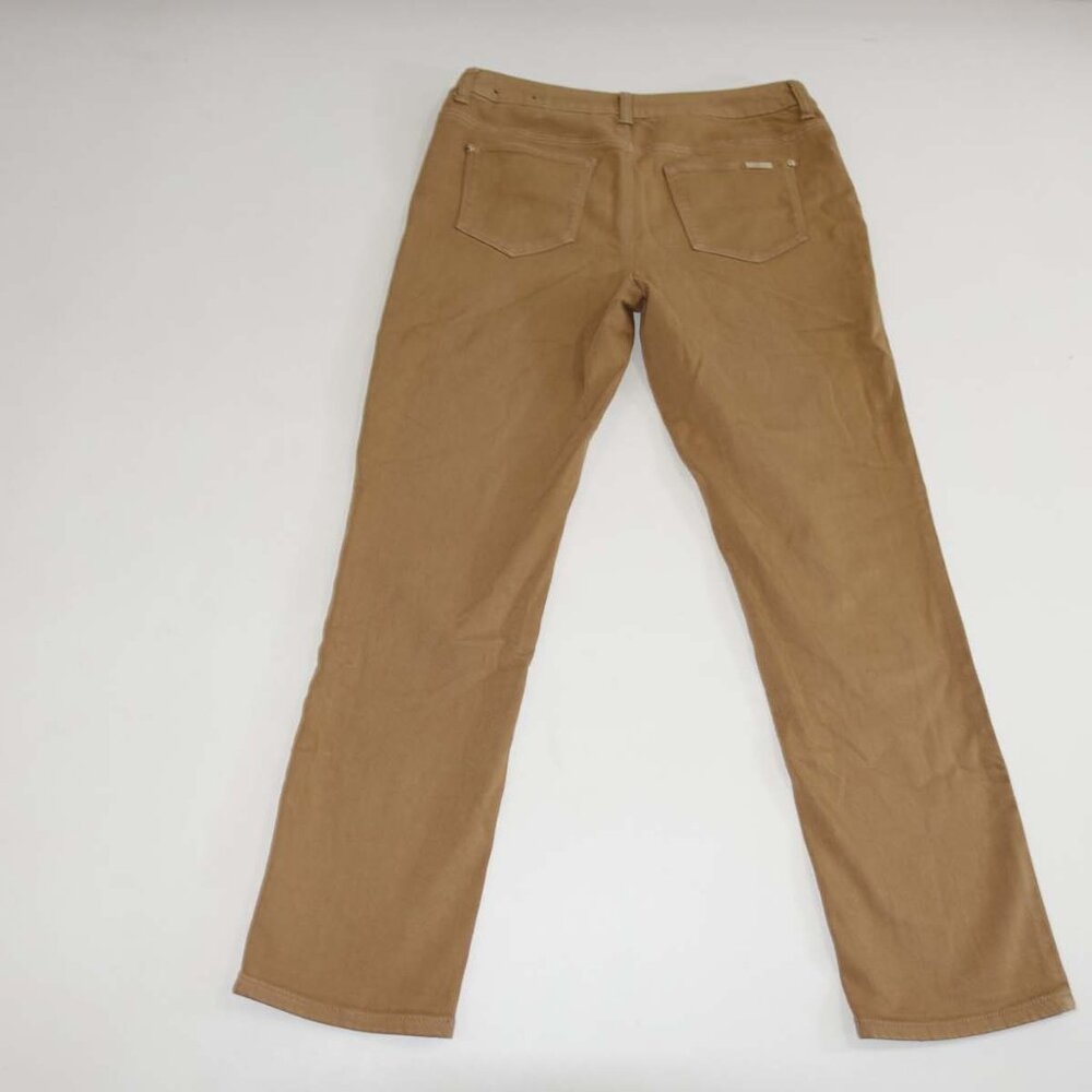 Chico's Women's So Slimming Girlfriend Ankle Jeans Size 0 / 4 Brown Stretch - Picture 5 of 6